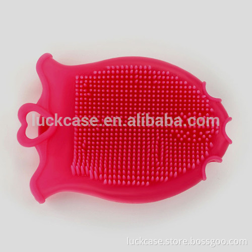 New Product Hot Sale Soft Food Grade Silicone Bath Brush